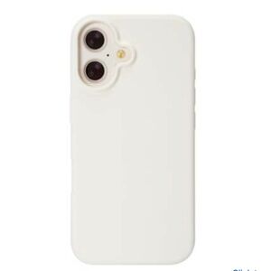White Silicone Phone Case